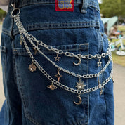 Cosmic Side Chain - Silver