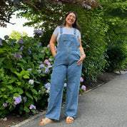 29" Inseam Overall Jeans - Light Wash *Clearance Sale*