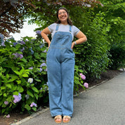 29" Inseam Overall Jeans - Light Wash *Clearance Sale*