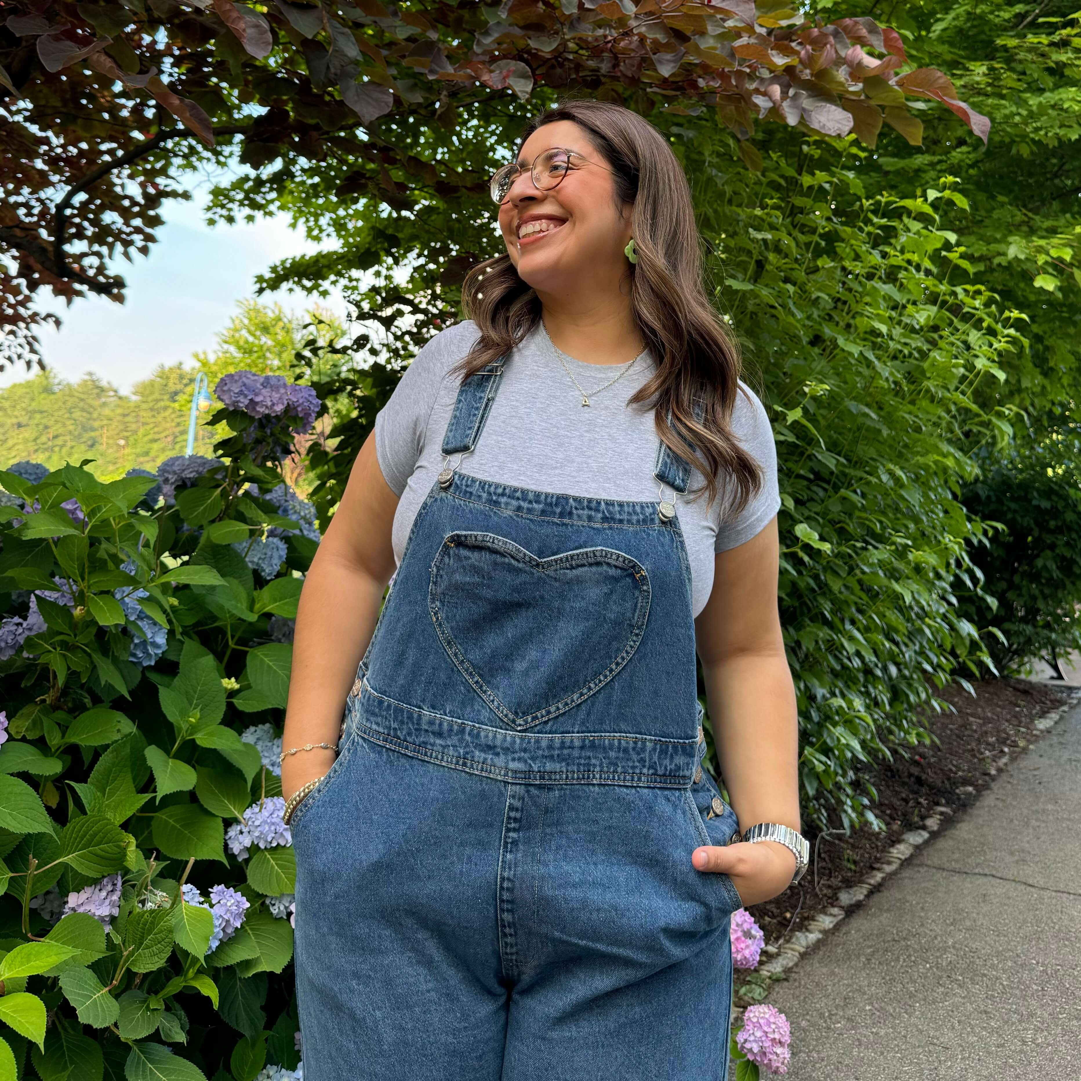 29" Inseam Overall Jeans - Medium Wash *Clearance Sale*