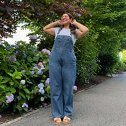 29" Inseam Overall Jeans - Medium Wash *Clearance Sale*