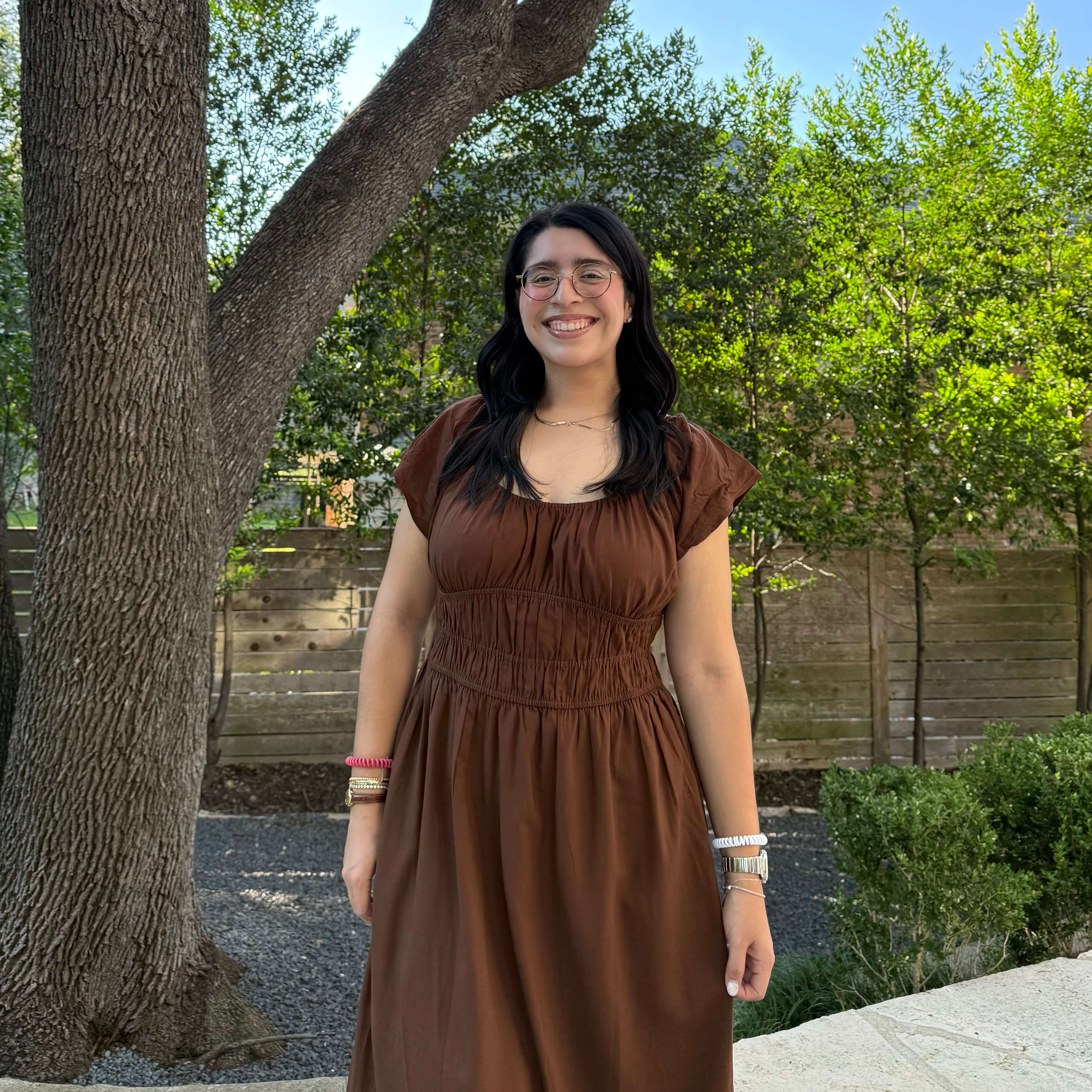 The Poem Dress - Acorn