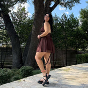 Espresso Dress - Brown